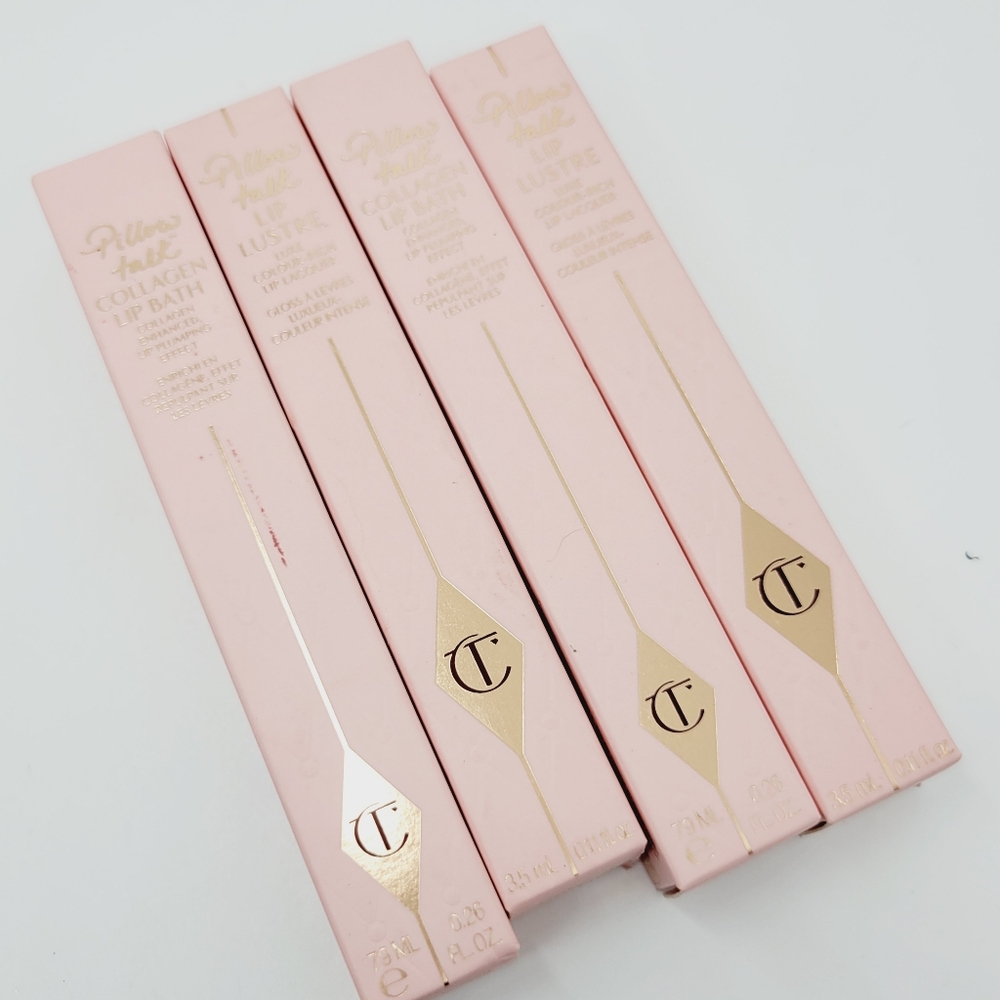 Pillowtalk Fair Pink Collagen Lip Bath Gloss Charlotte Tilbury Brand New in Box - Picture 9 of 10